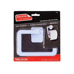 Naleon Self Adhesive Toilet Roll Holder
