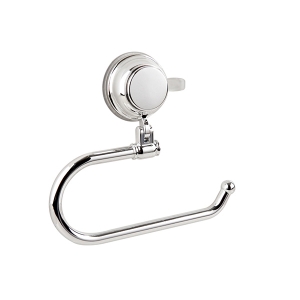 Naleon Super Suction Toilet Roll Holder Chrome